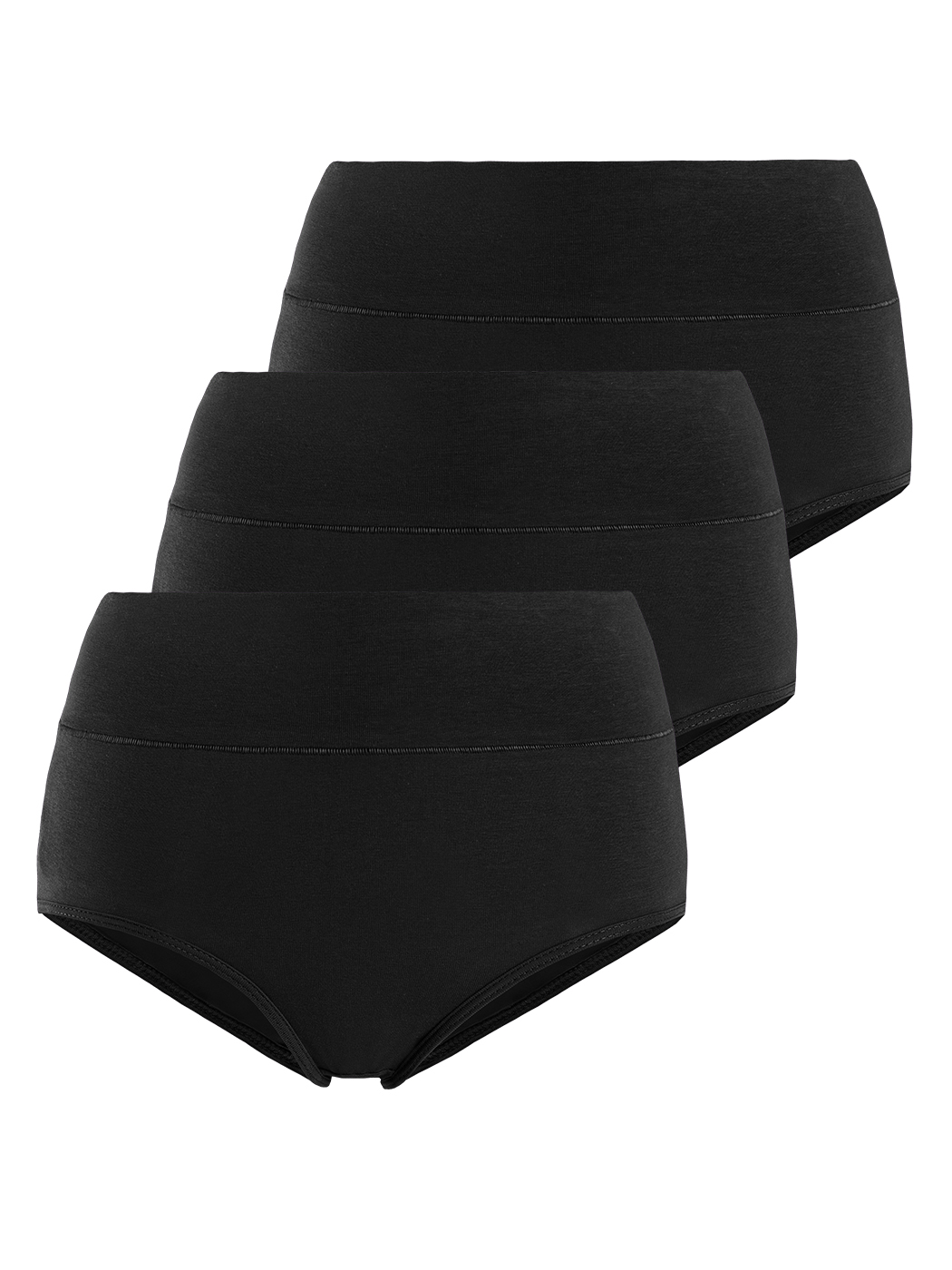 

Комплект трусов женских Lunarable kklt003-3_ черных XL, kklt003-3_