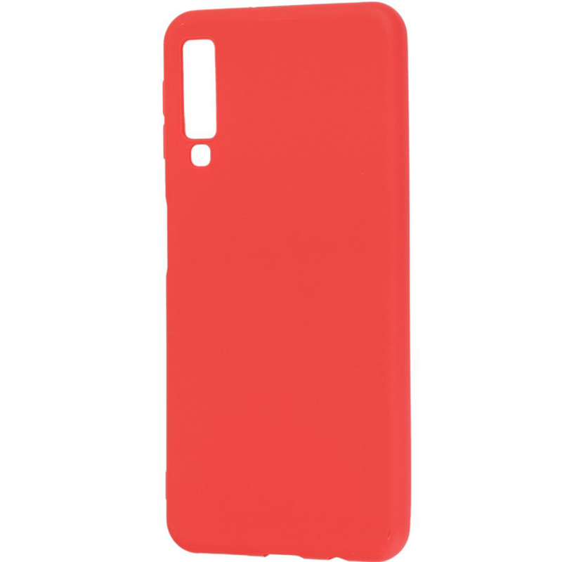 

Чехол силиконовый для Samsung A750F, Galaxy A7 (2018), good quality, красный