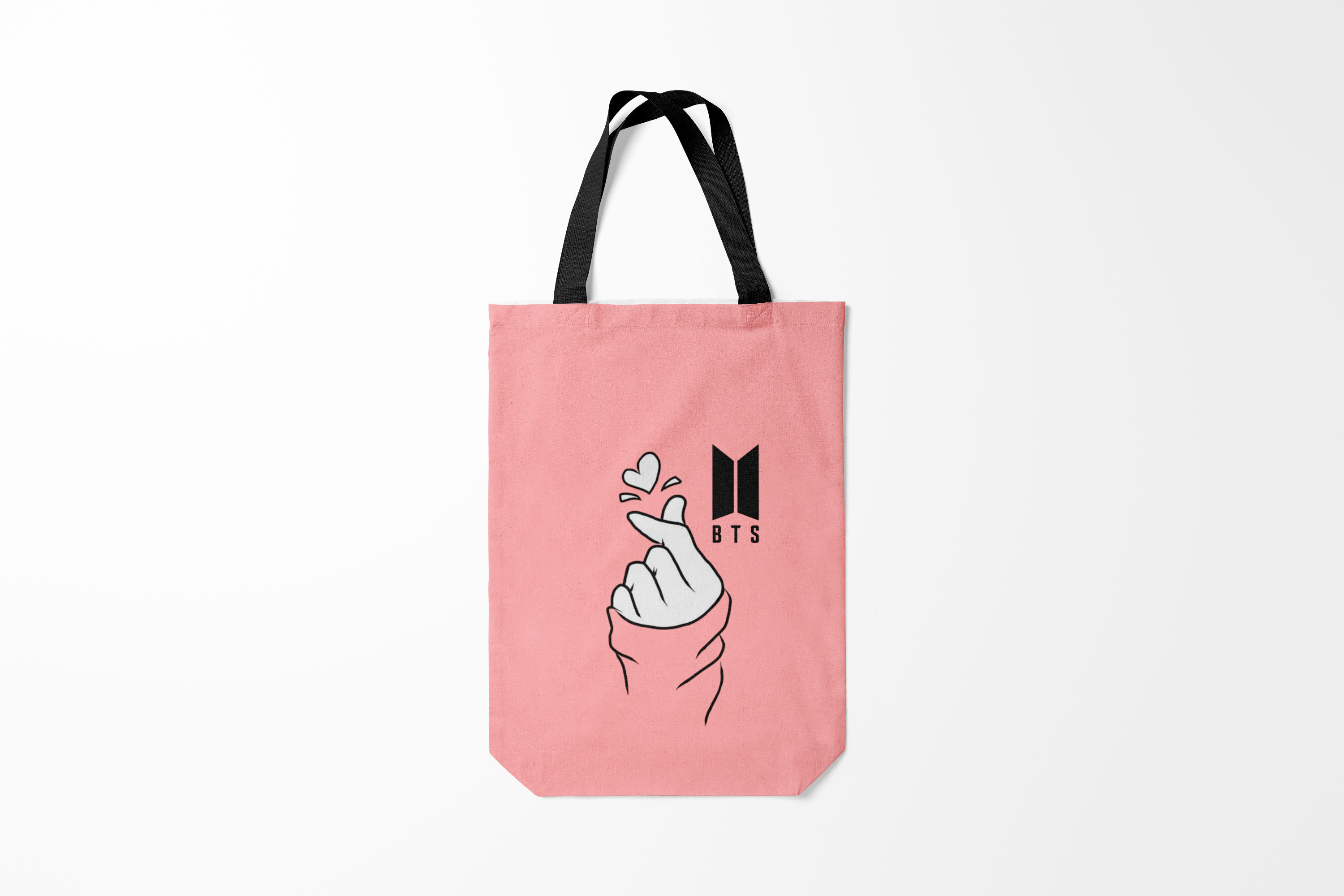 

Сумка шoппер унисекс Burnettie BTS, розовый, BTS