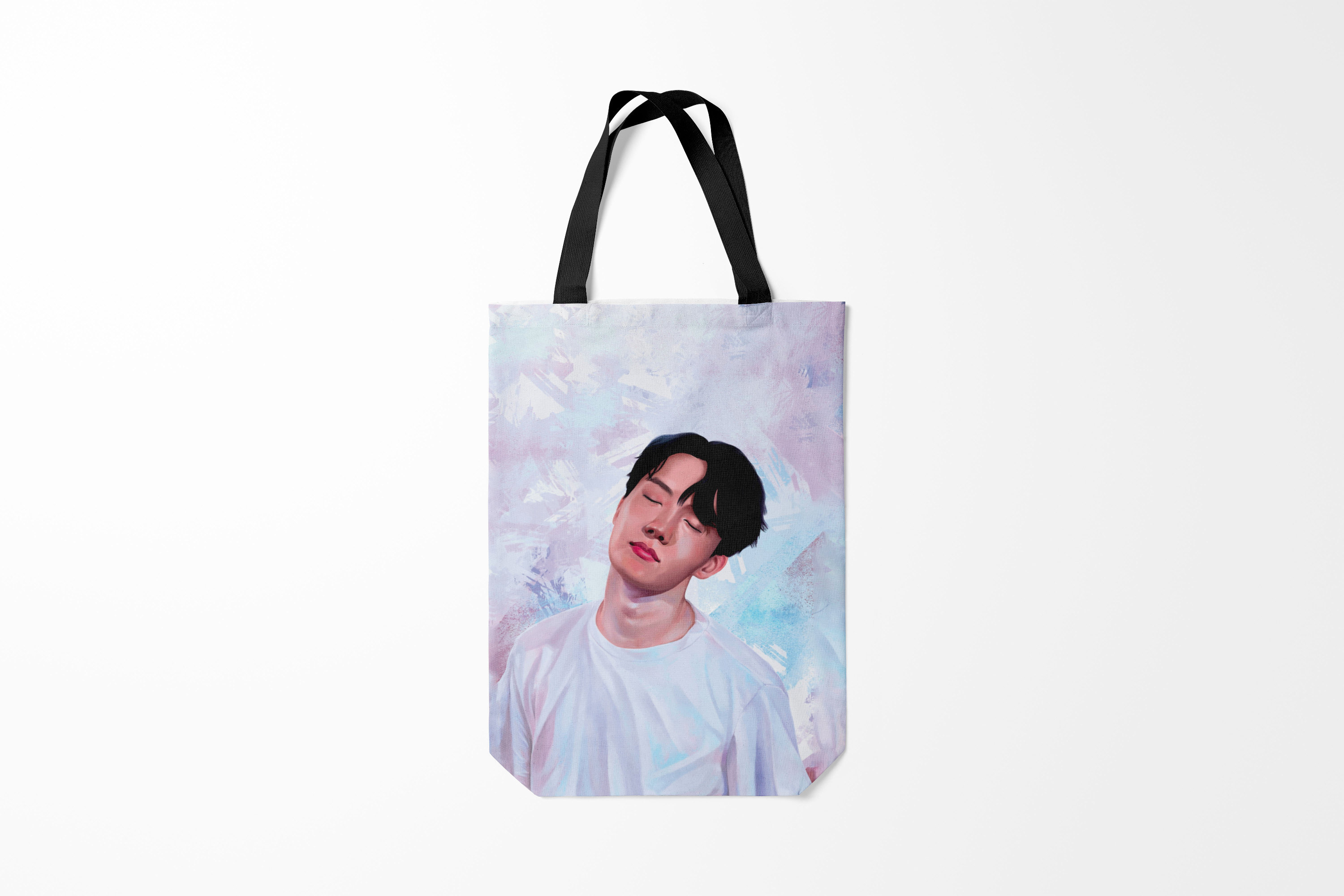 

Сумка шoппер унисекс Burnettie BTS, белый, BTS