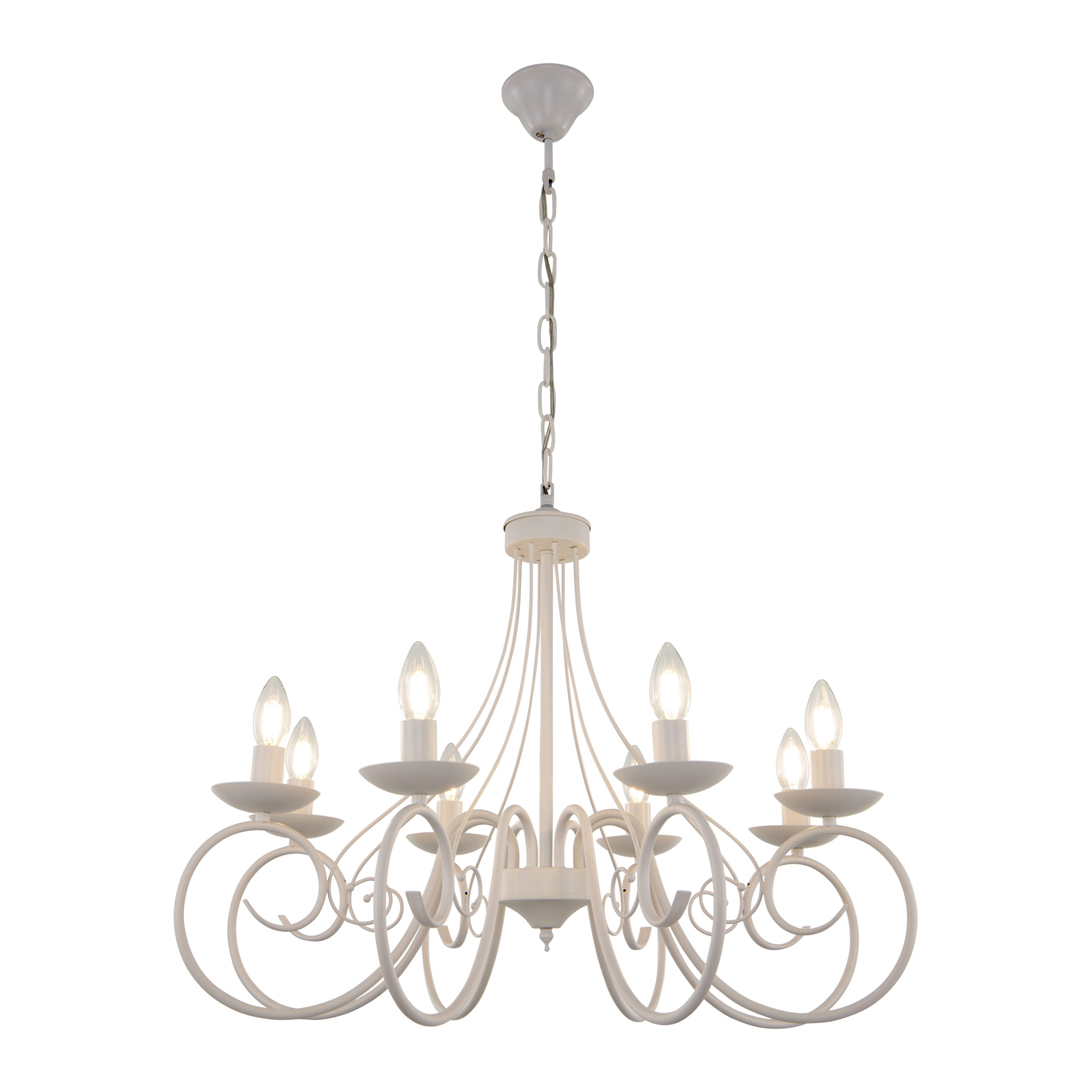 

Люстра подвесная Arte Perfetto Luce 3334.0630.8.WT 8хE14х40W, 3334.0630.8.WT
