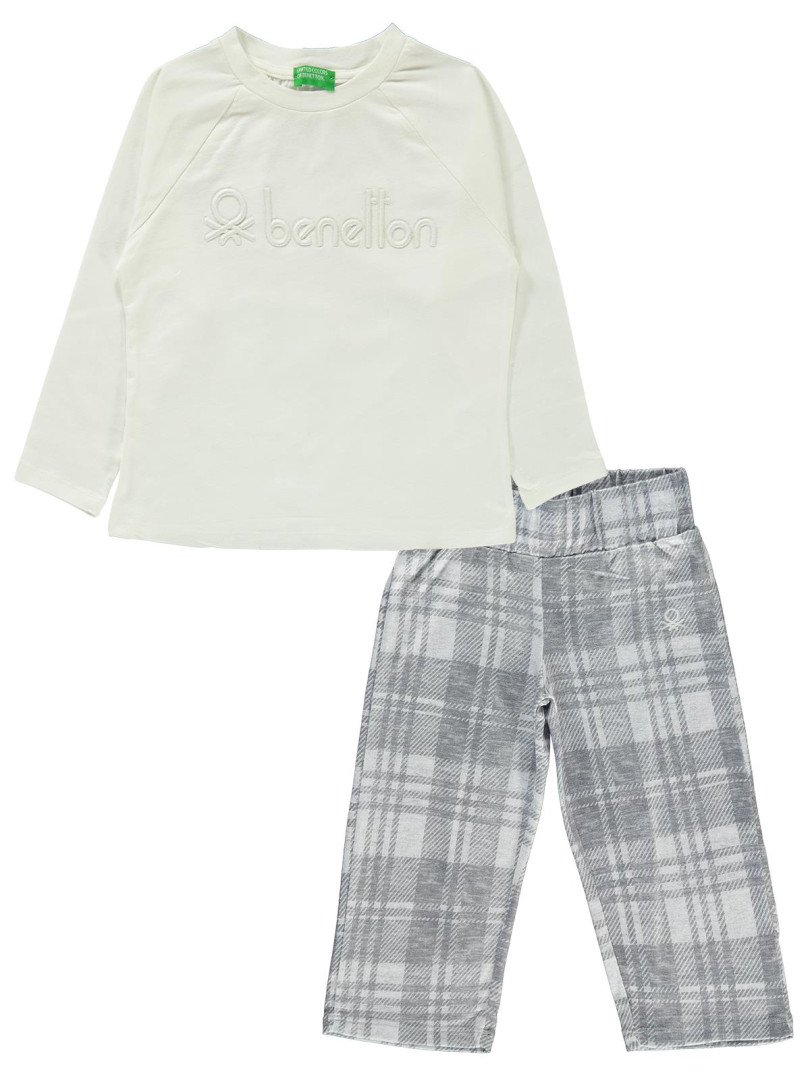 

Пижама BENETTON 22D38G141K11 экрю 4-5 лет (доставка из-за рубежа), 22D38G141K11