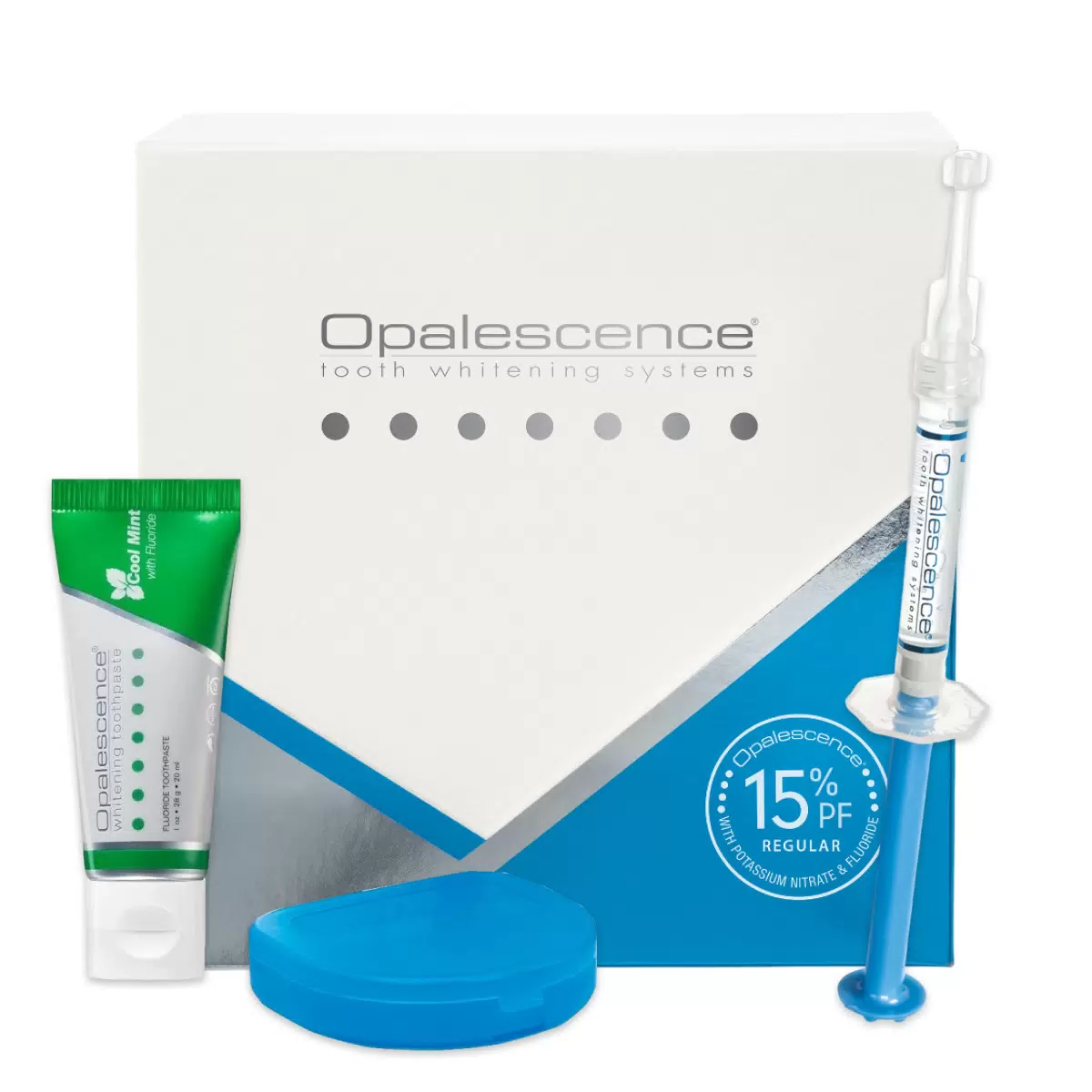 Отбеливающий набор Opalescence PF 15% Regular Patient Kit UL5369, 8 шприцев