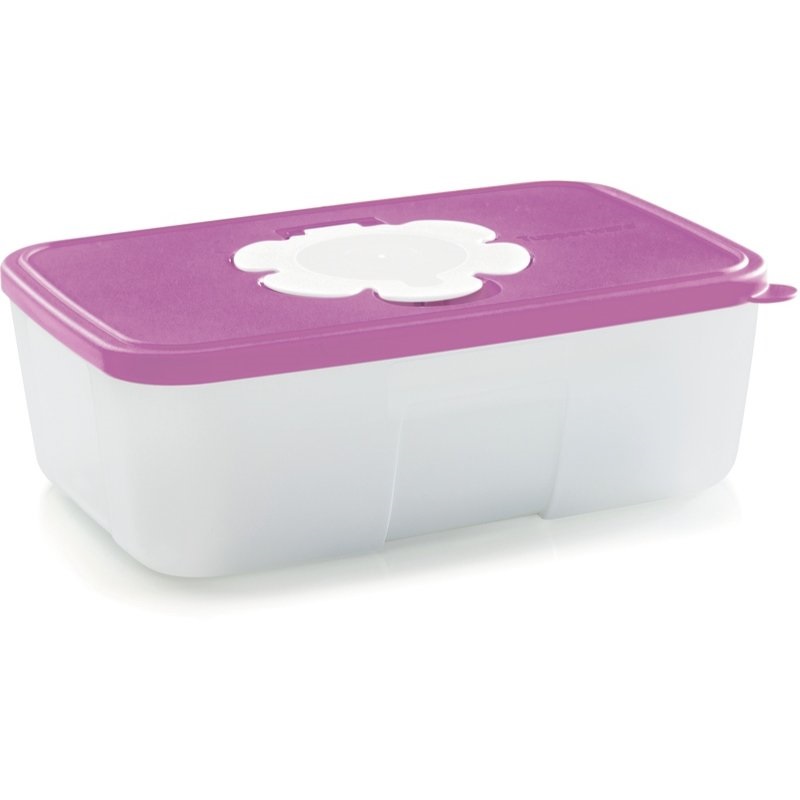 

Контейнер Tupperware для салфеток 1.5л сохраняет влажность до последней салфетки, хранение