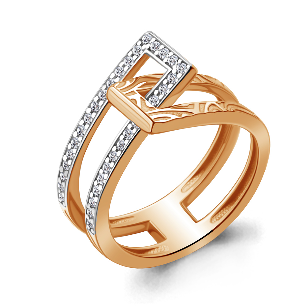

Кольцо из серебра р. , AQUAMARINE 67792А_925_з, 67792А_925_з
