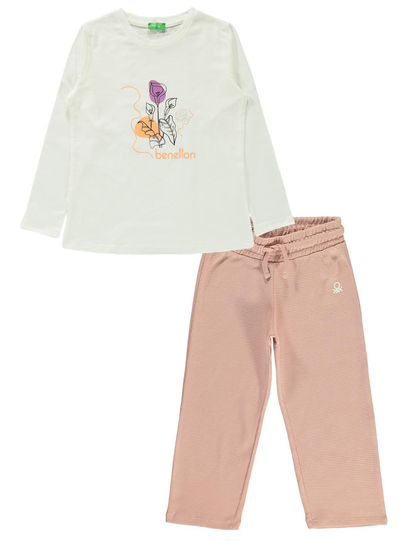 

Пижама BENETTON 22D38G118K11 экрю 4-5 лет (доставка из-за рубежа), 22D38G118K11