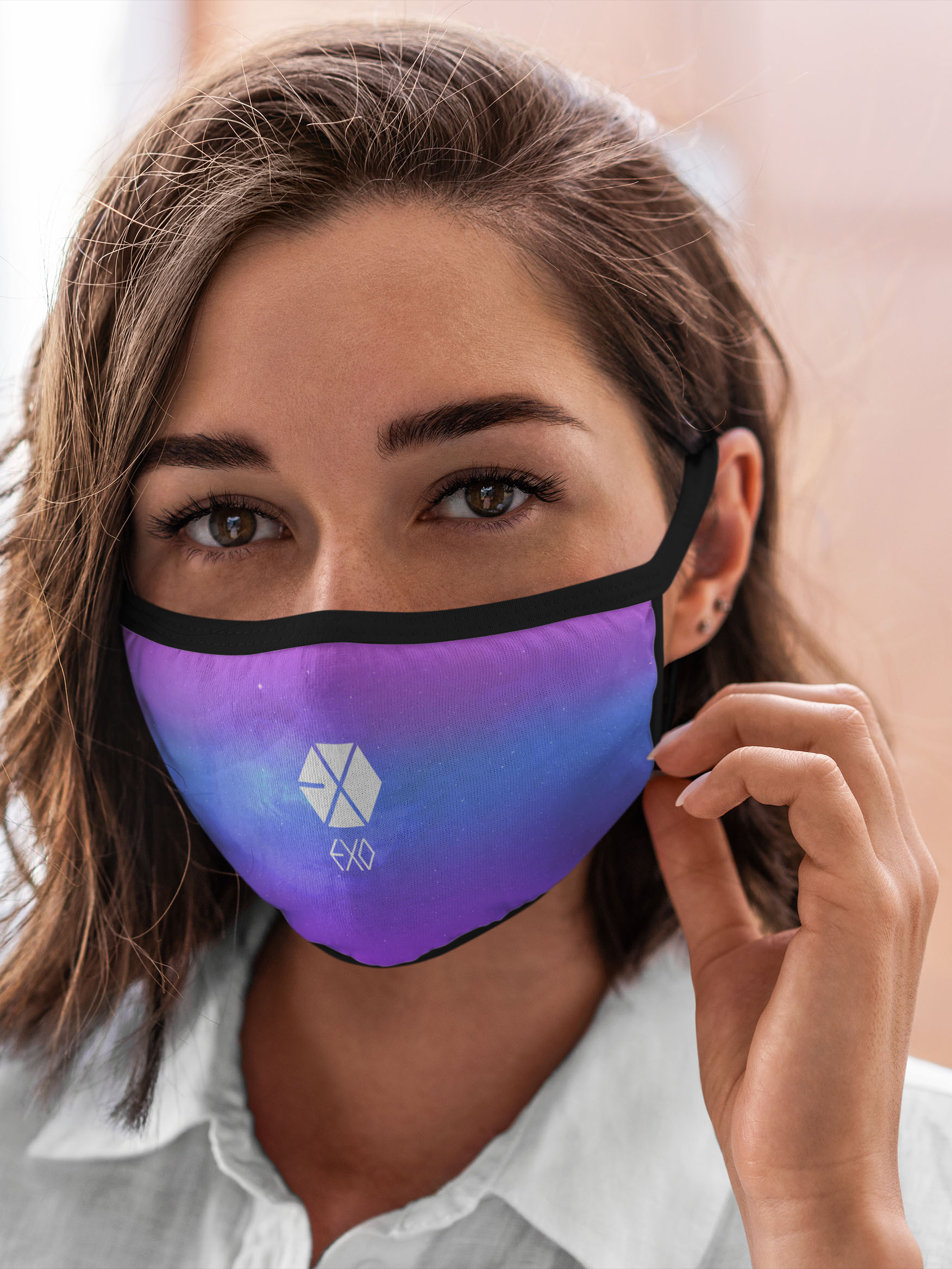

Многоразовая маска унисекс Burnettie Exo Galaxy, Разноцветный, Exo Galaxy