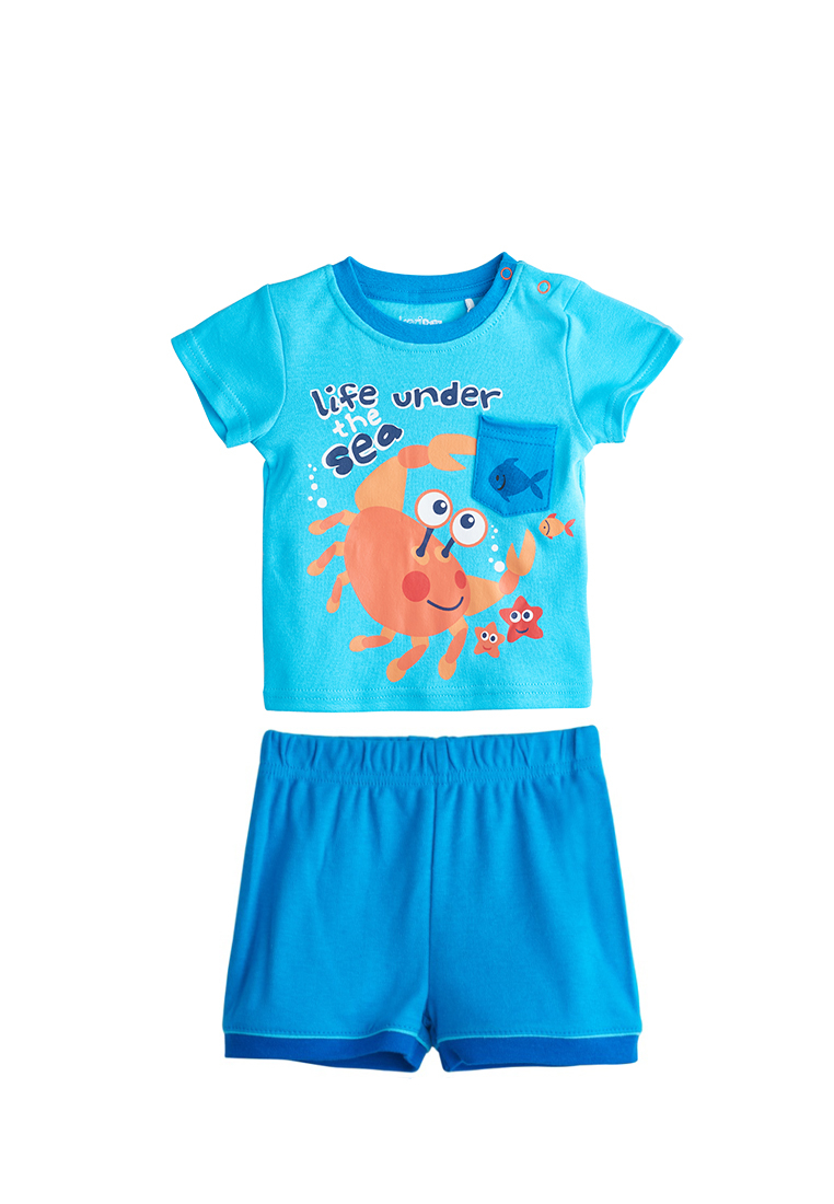 

Комплект одежды для новорожденных Kari baby SS19B15801232 голубой р.80, SS19B15801232
