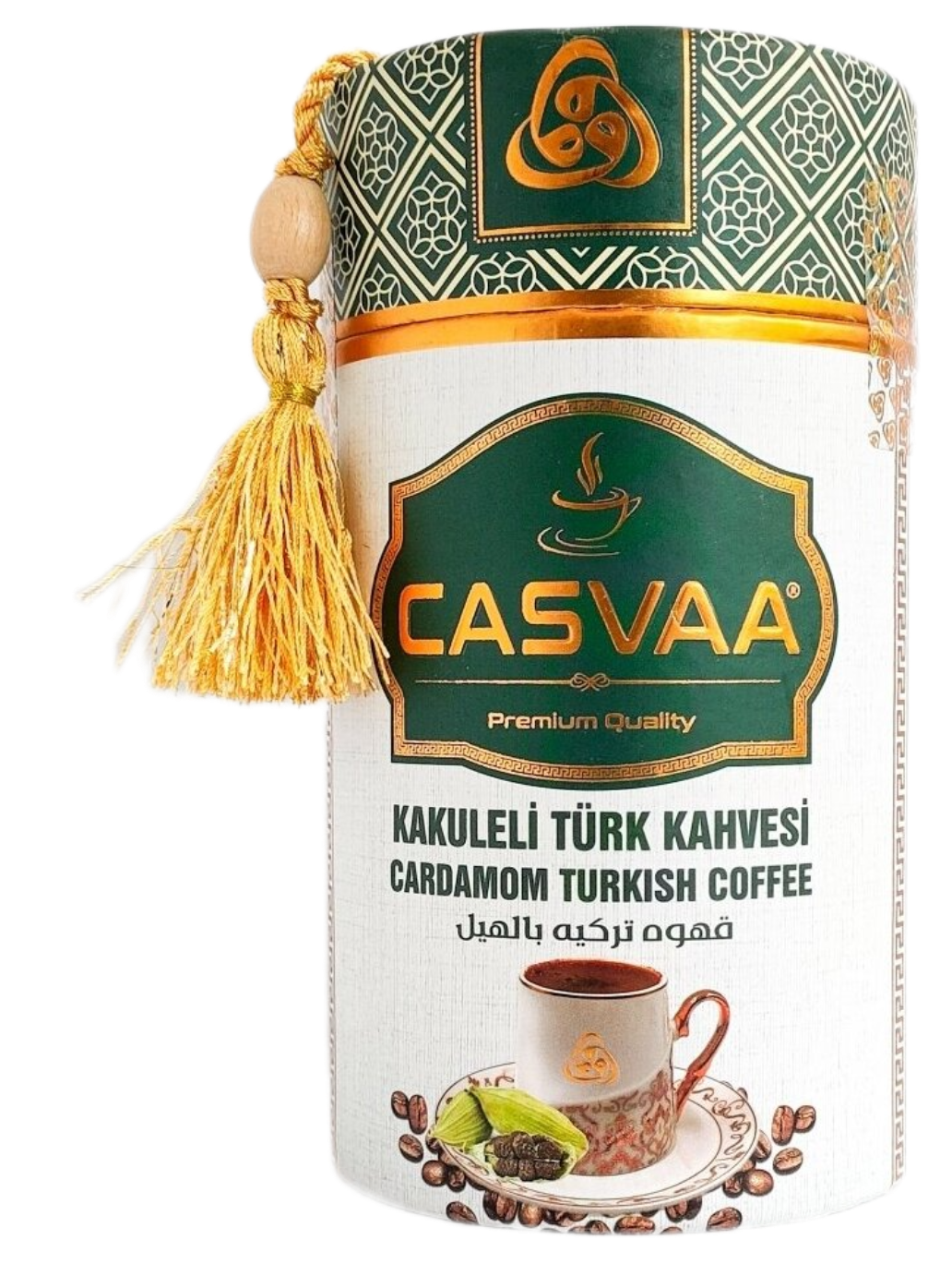 

Турецкий кофе молотый с кардамоном Casvaa Cardamom 250гр