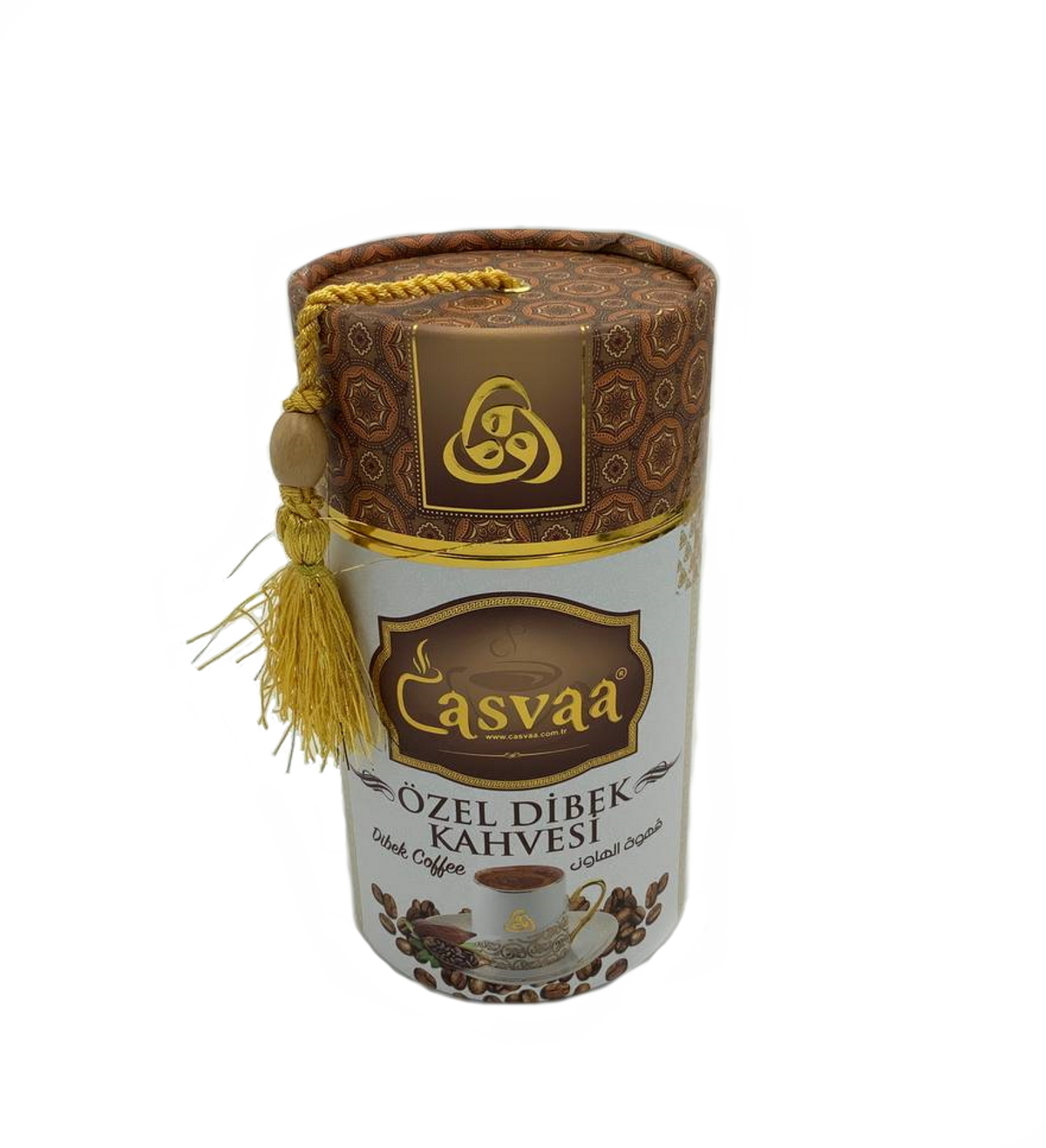 

Турецкий кофе молотый с обжаренным кардамоном CASVAA Ozel Dibek 250 гр