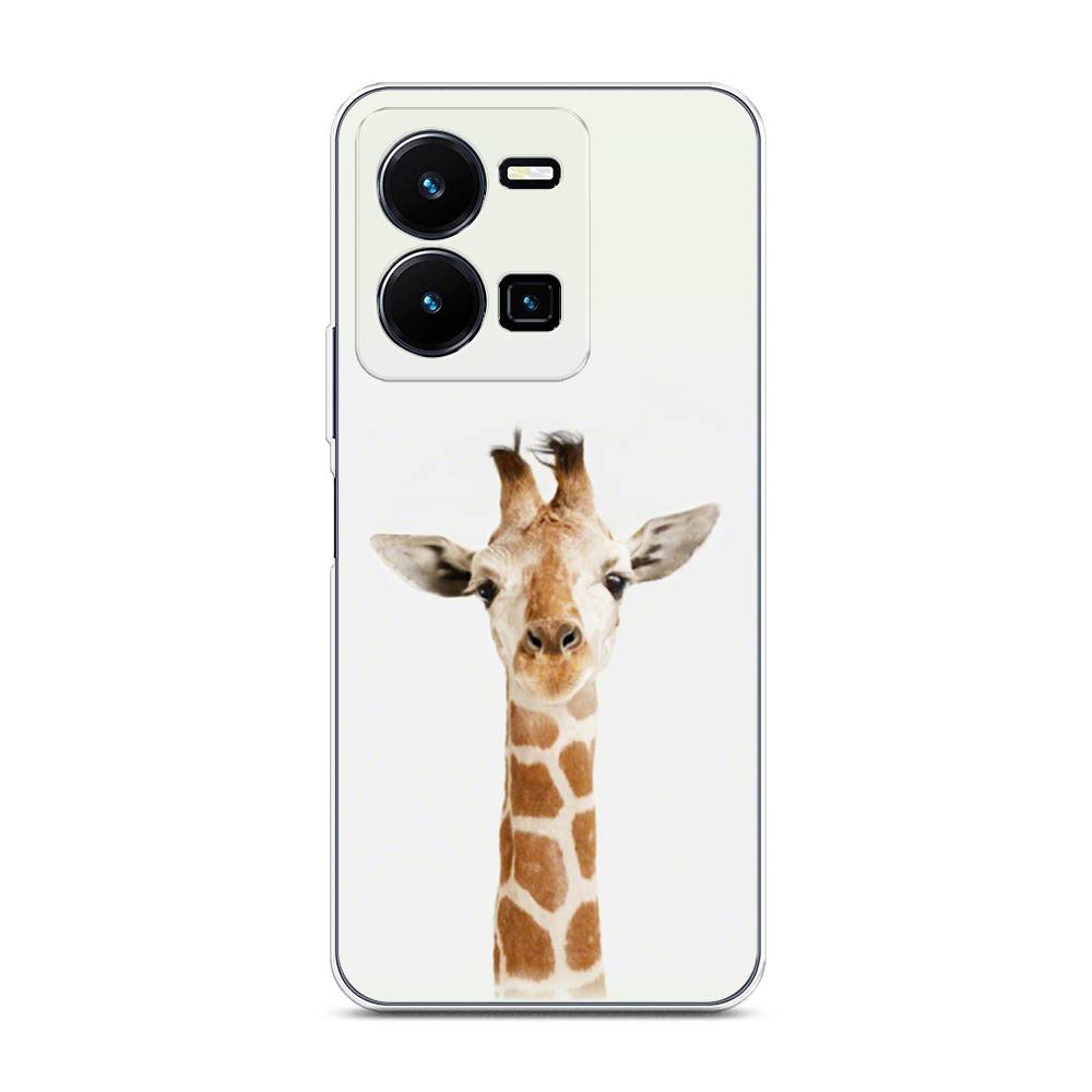 

Чехол для Vivo Y35 "Любопытный жираф", Бежевый;коричневый, 267250-1