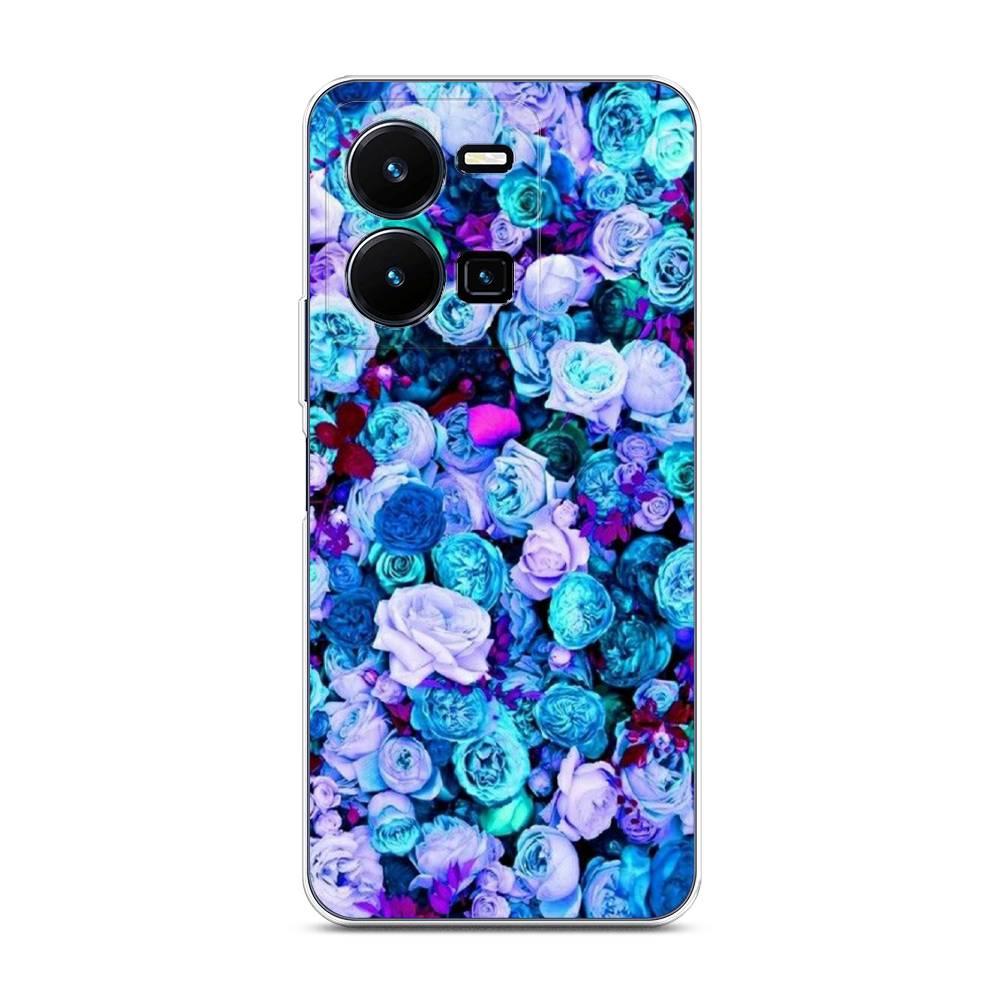 

Чехол для Vivo Y35 "Цветочный ковер", Фиолетовый, 267250-2