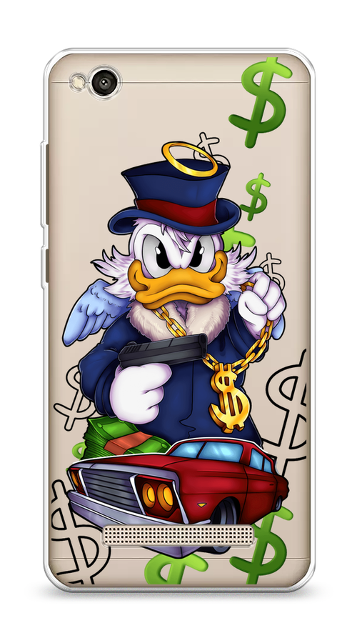 

Чехол на Xiaomi Redmi 4A"Scrooge McDuck with a Gold Chain", Красный;синий;белый, 31350-6
