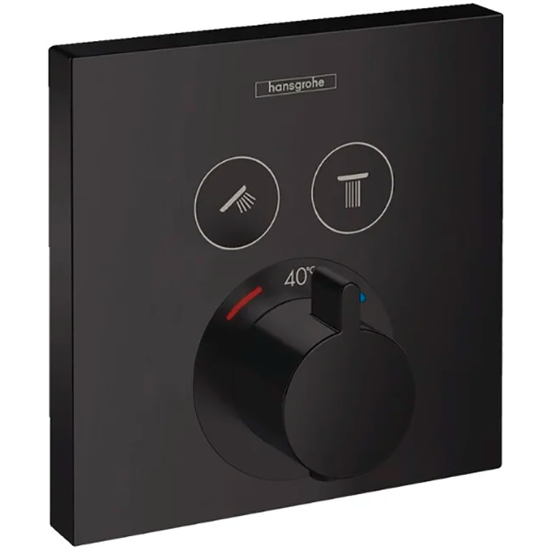 

Смеситель для душа Hansgrohe ShowerSelect 15763670 черного цвета, Черный, ShowerSelect 15763670