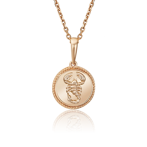 

Кулон из красного золота PLATINA jewelry 03-3110-08-000-1110-66, 03-3110-08-000-1110-66