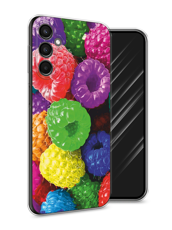 

Чехол Awog на Samsung Galaxy A24 "Разноцветная малина", Разноцветный, 2108050-1