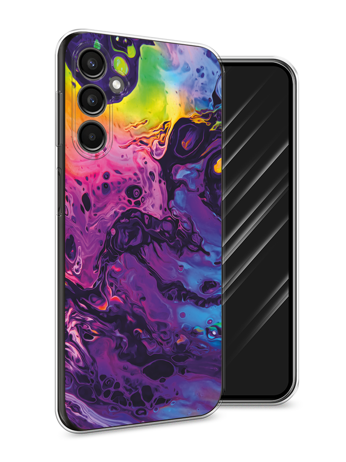 

Чехол Awog на Samsung Galaxy A24 "ACID fluid", Бордовый, 2108050-1