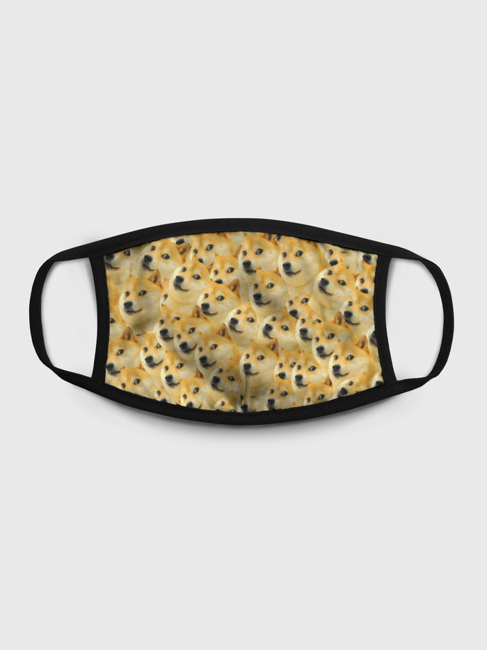 

Многоразовая маска унисекс Burnettie Doge, Разноцветный, Doge
