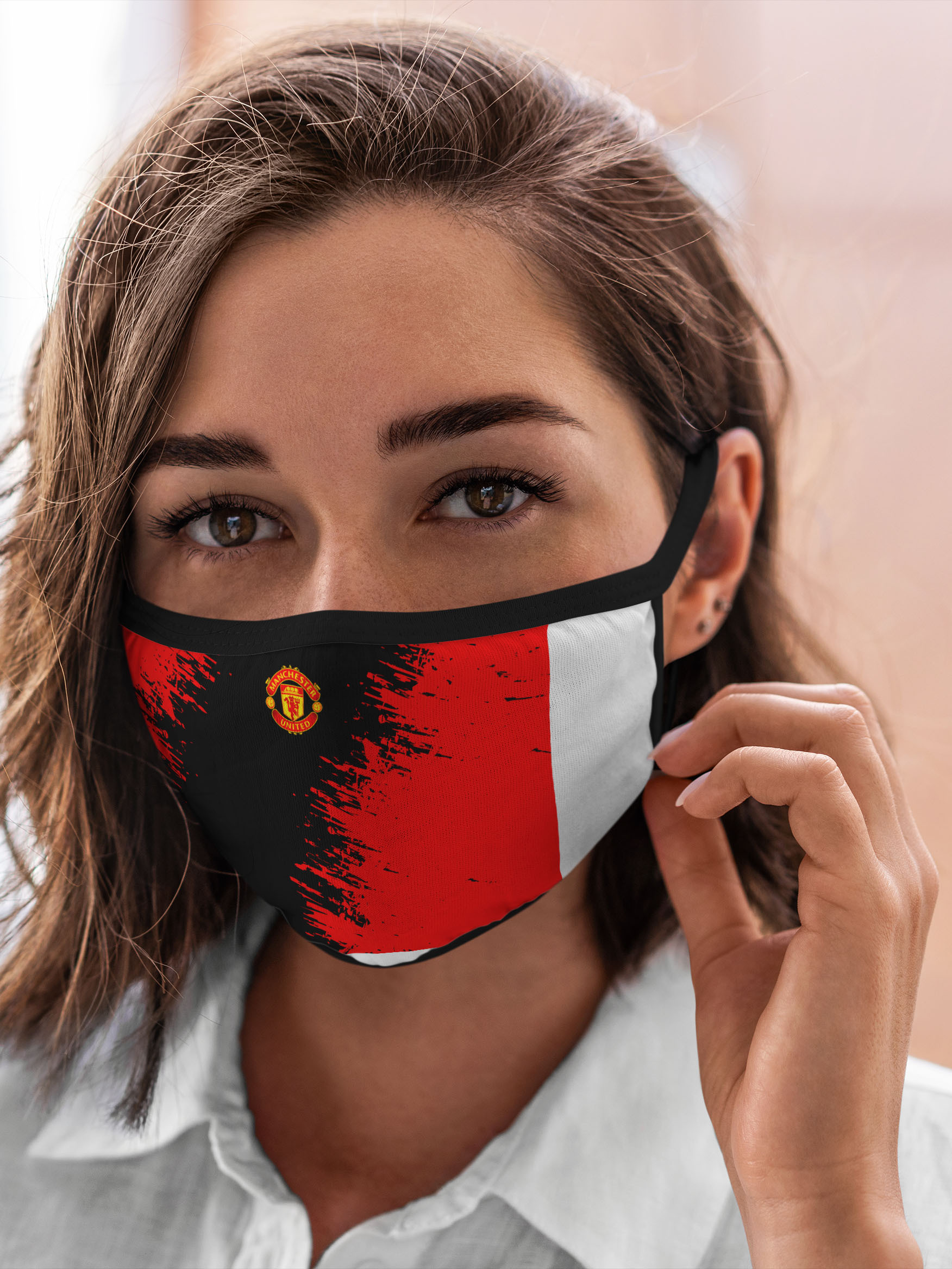 

Многоразовая маска унисекс Burnettie Manchester United City., Разноцветный, Manchester United City.