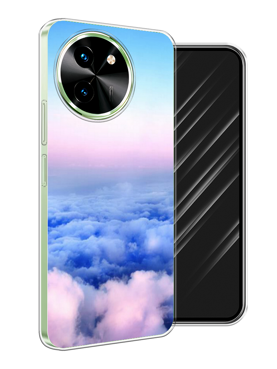 

Чехол Awog на Vivo T3x/Y38 5G "Облака", Голубой;розовый;бирюзовый, 2610750-1