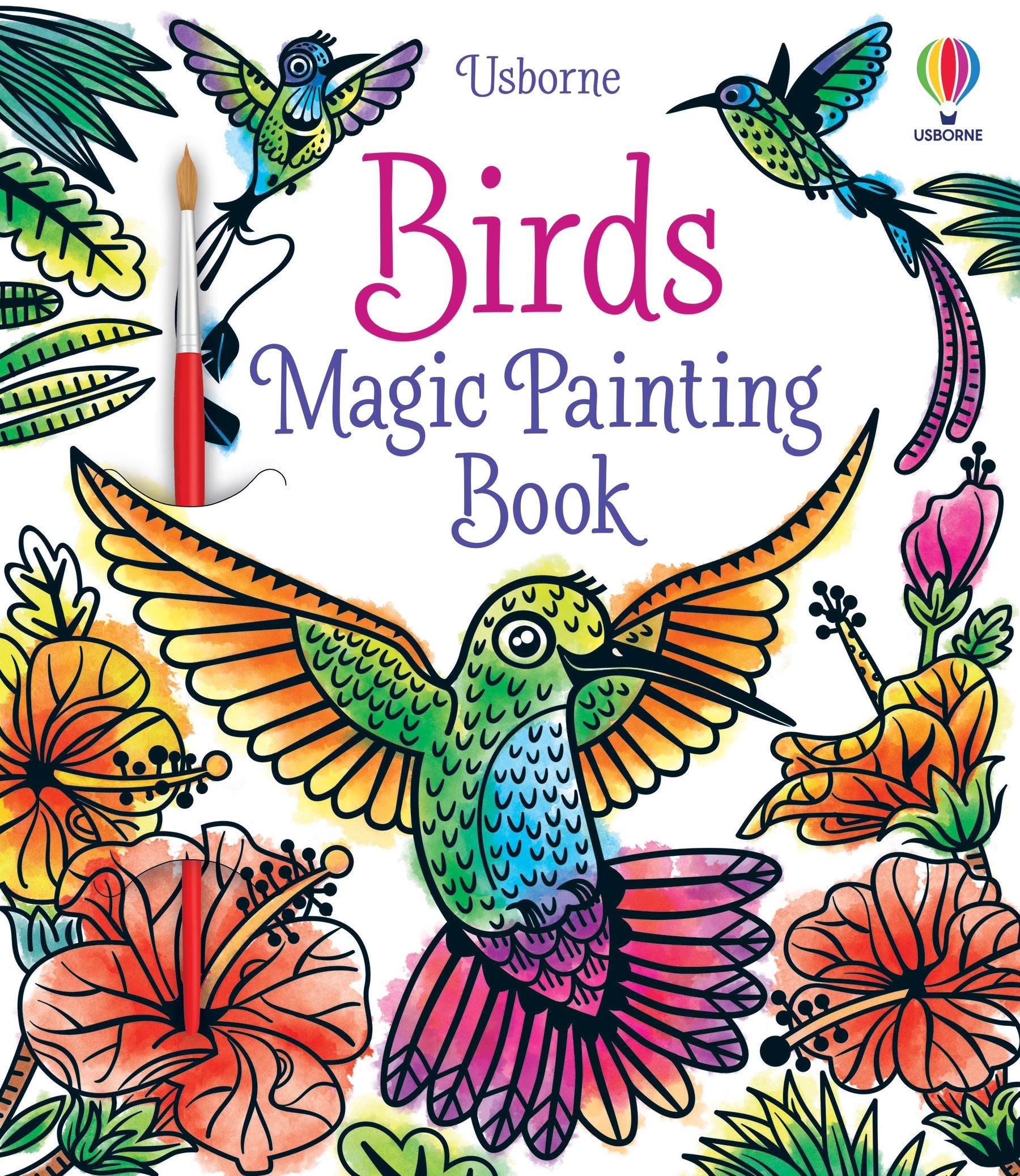 

Birds Magic Painting Book