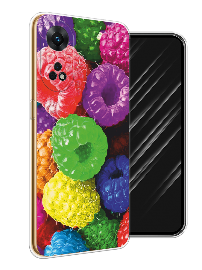 

Чехол Awog на Oppo Reno 8T 4G "Разноцветная малина", Разноцветный, 2513250-1