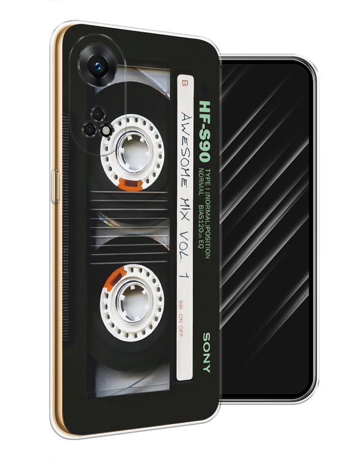 

Чехол Awog на Oppo Reno 8T 4G "Кассета", Черный, 2513250-1