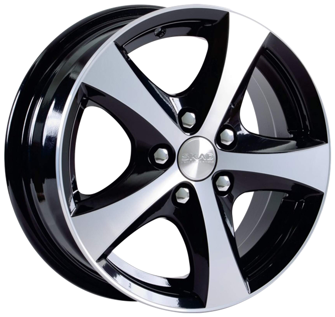 

Диск колесный Скад Уран-2 Алмаз 5.5x14/5x100 D57.1 ET35, Черный