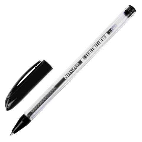 

Ручка шариковая Brauberg "Rite-Oil" 142147, черная, 0.35 мм, 12 штук