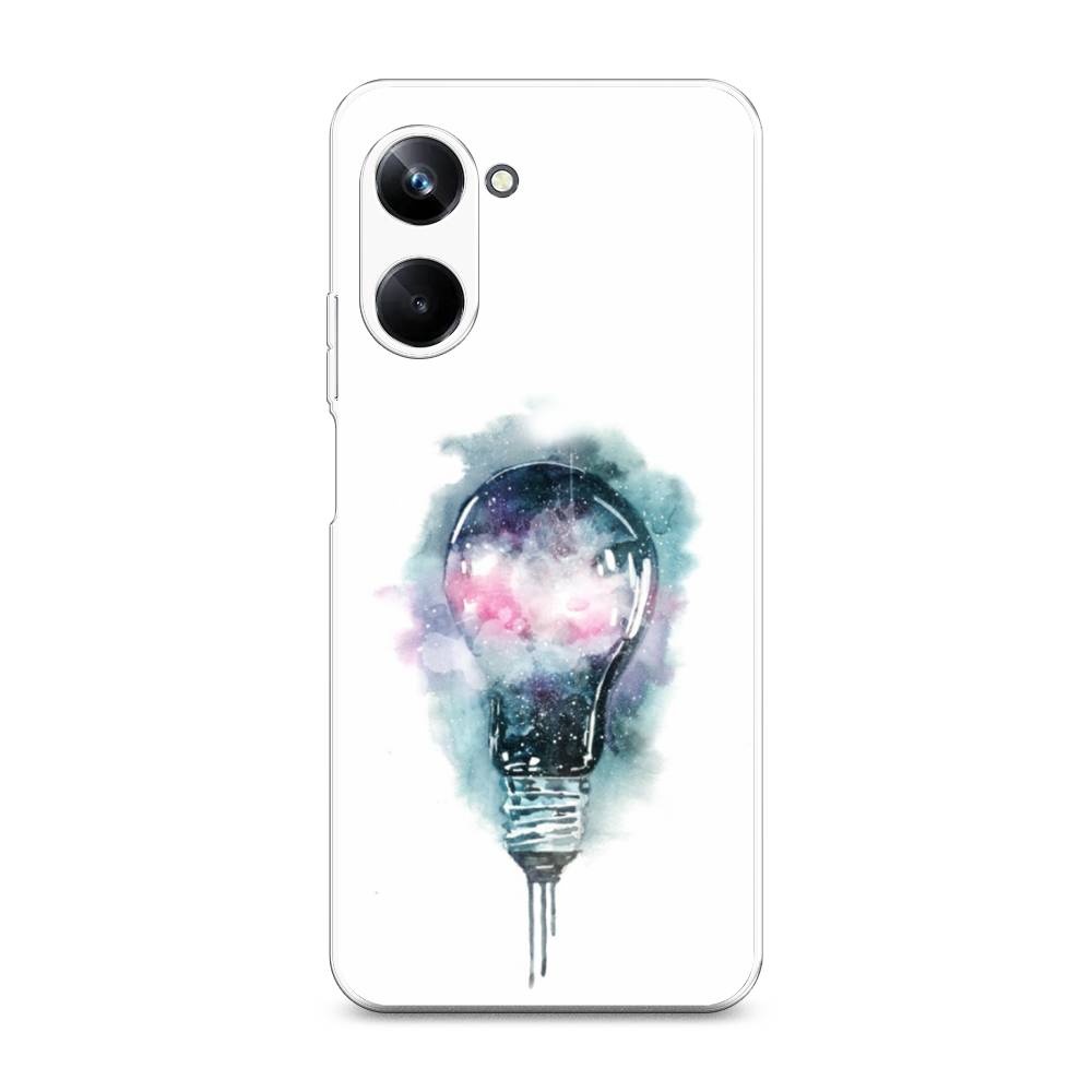 

Чехол на Realme 10 Pro "Волшебная лампа", Белый;серый, 2512550-4