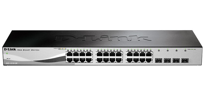 

Коммутатор D-Link DGS-1210-28/F 28G управляемый