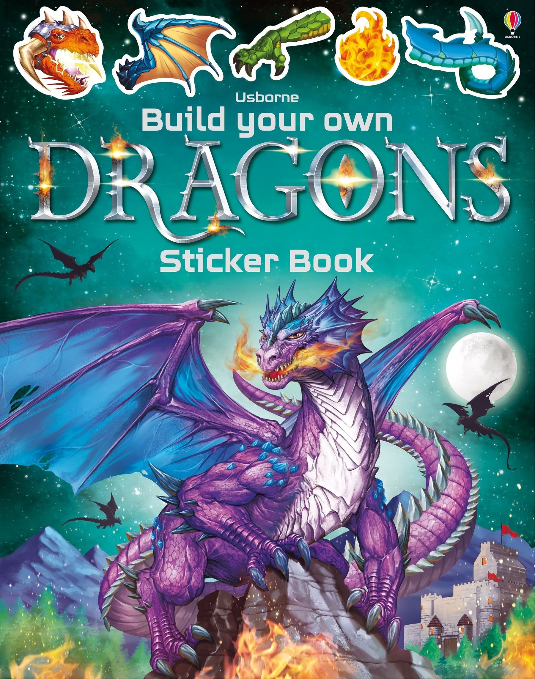 

Build Your Own Dragons Sticker Book