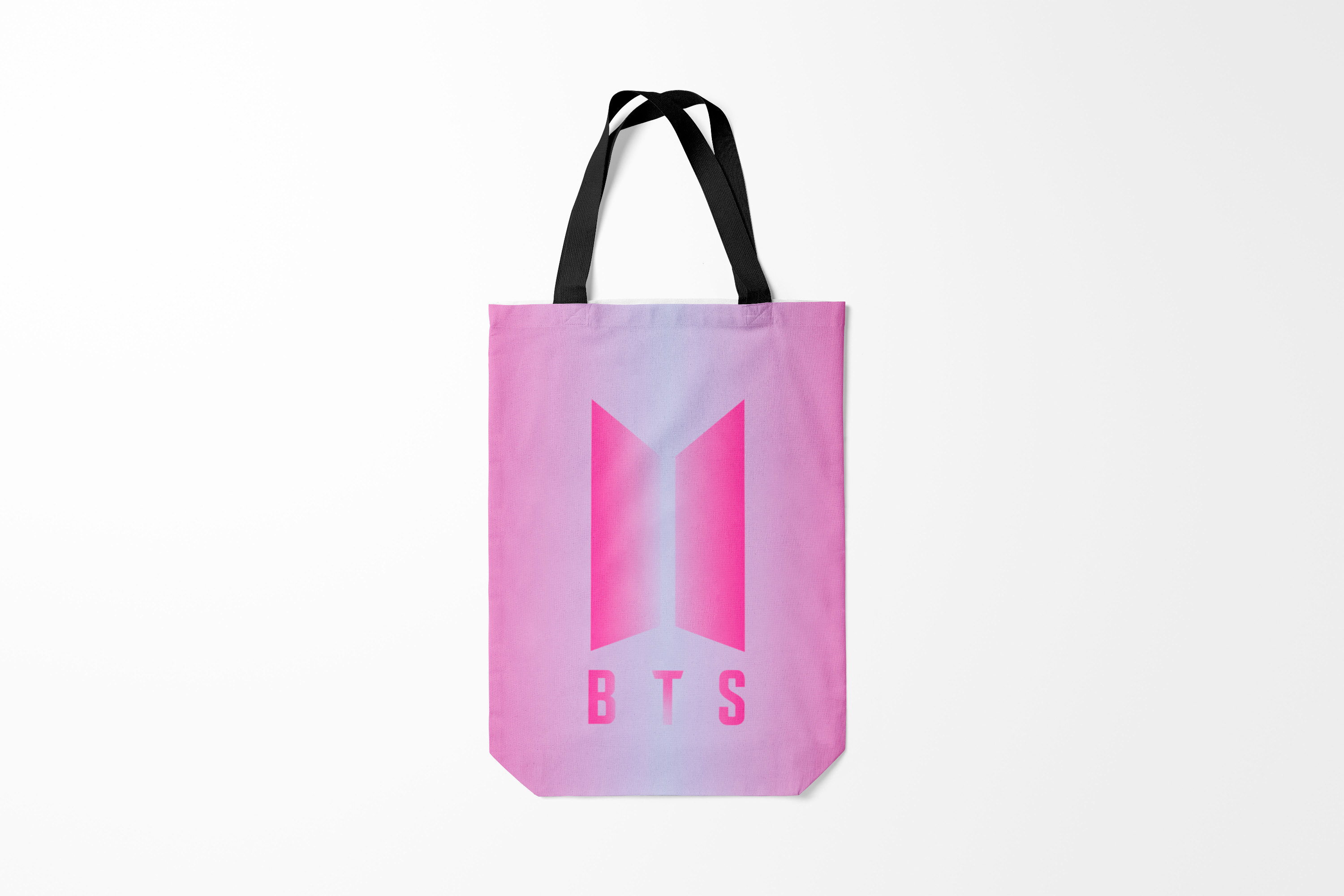 

Сумка шoппер унисекс Burnettie BTS, розовый, BTS