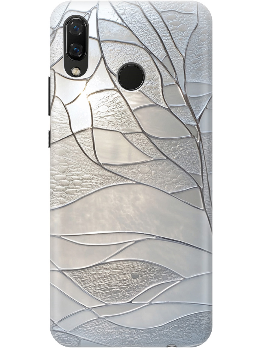 

Силиконовый чехол на Huawei Nova 3 с принтом "Зимние деревья", Прозрачный;серый, 718981141