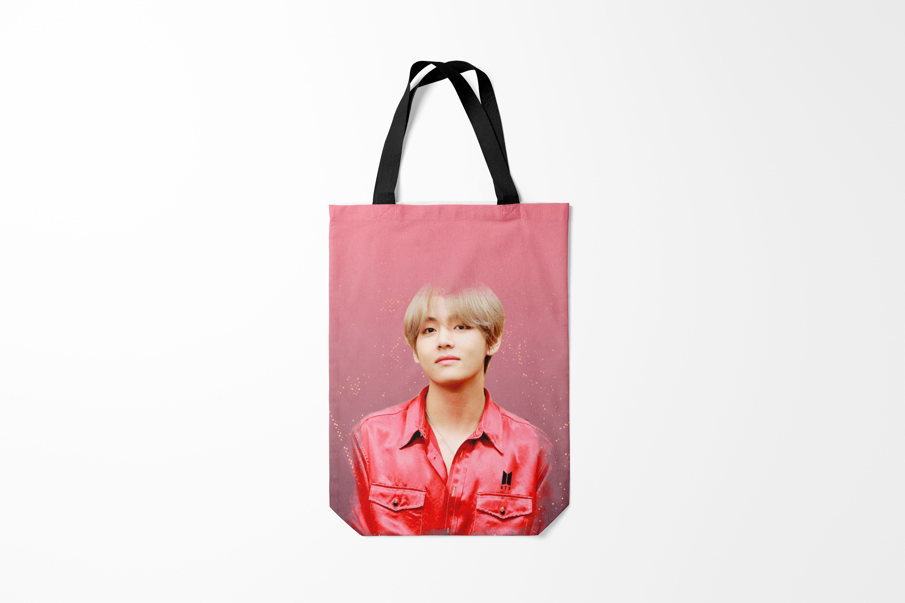 

Сумка шoппер унисекс Burnettie BTS, розовый, BTS