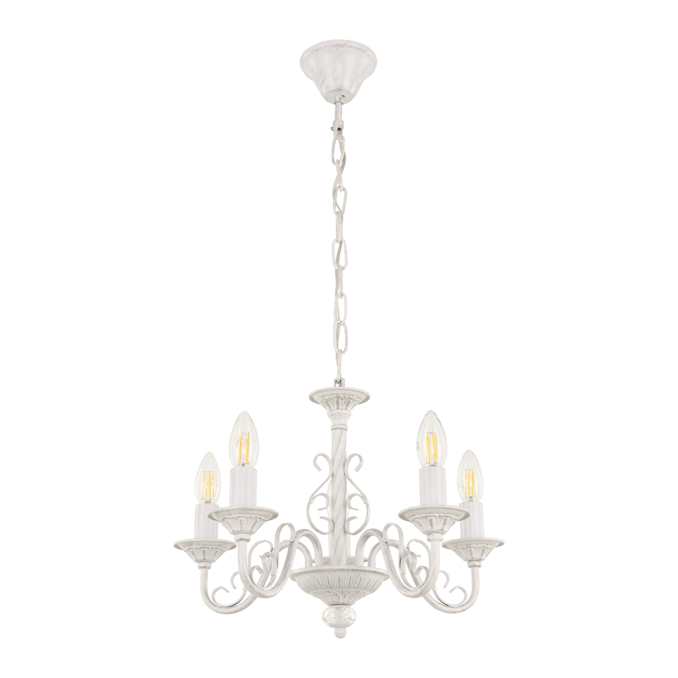 

Люстра подвесная Arte Perfetto Luce 3334.1373.5.WT.SL 5хE14х40W, 3334.1373.5.WT.SL