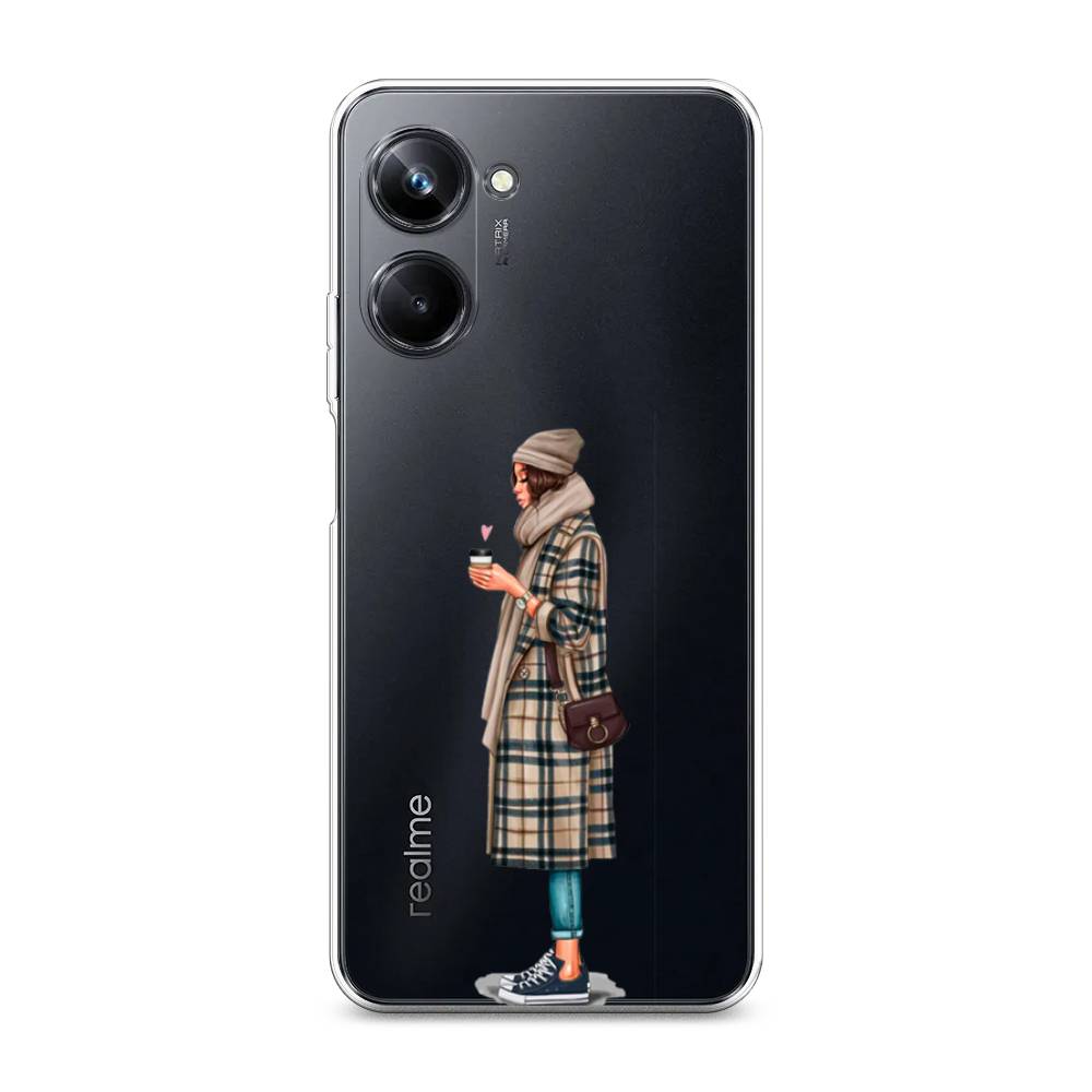 

Чехол на Realme 10 Pro "Утренний кофе", Коричневый;бежевый, 2512550-6