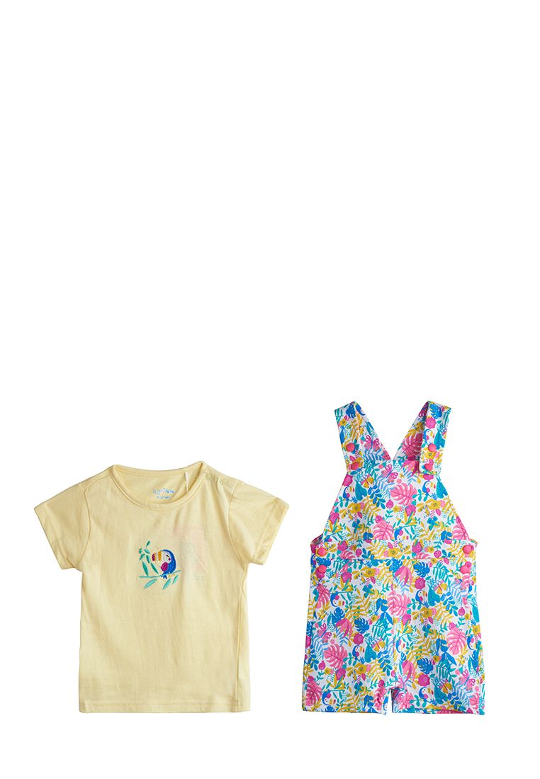 

Комплект одежды для новорожденных Kari baby SS19B57000319 желтый р.74, Желтый;разноцветный, SS19B57000319
