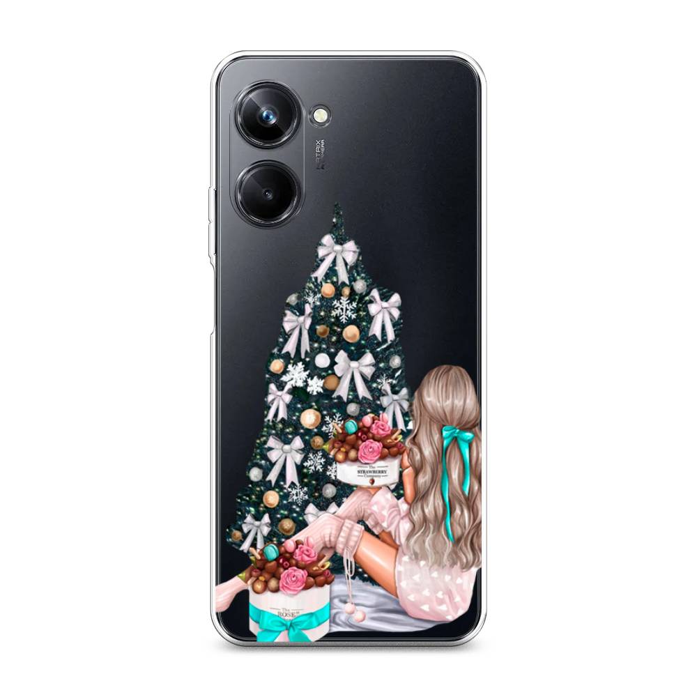 

Чехол на Realme 10 Pro "New Year", Зеленый;бежевый;голубой, 2512550-5