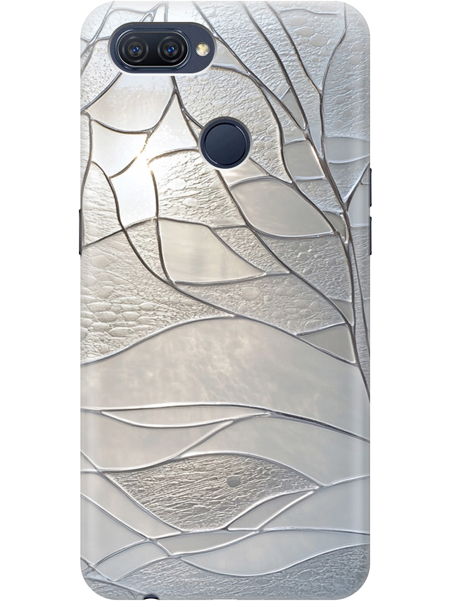 

Силиконовый чехол на Oppo A12/A7/A5s с принтом "Зимние деревья", Прозрачный;серый, 725455141