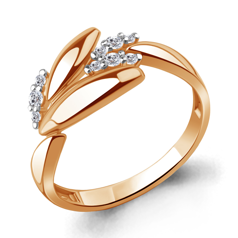 

Кольцо из серебра р.  AQUAMARINE 67845А_925_з, 67845А_925_з