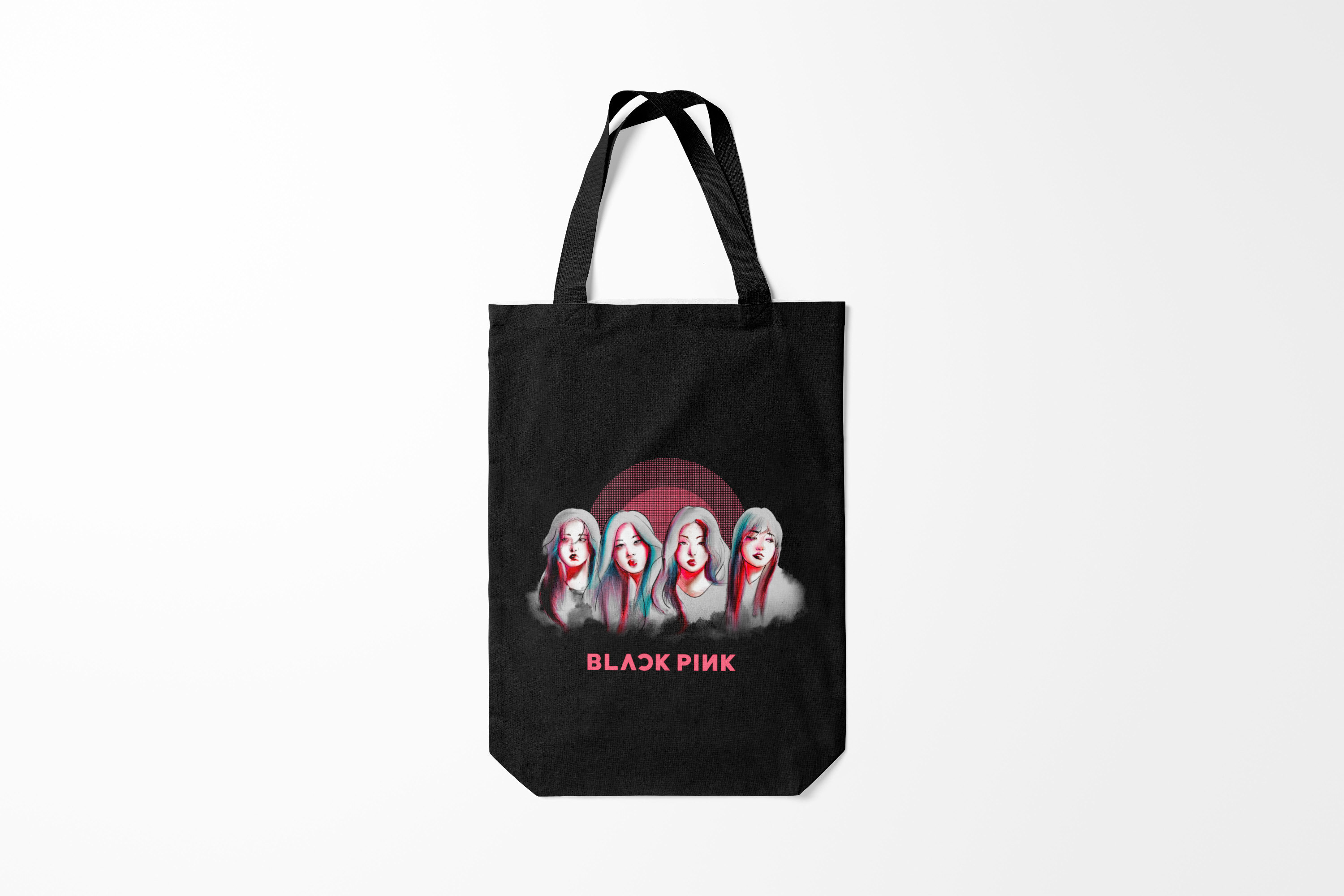 

Сумка шoппер унисекс Burnettie BLACKPINK, черный, BLACKPINK