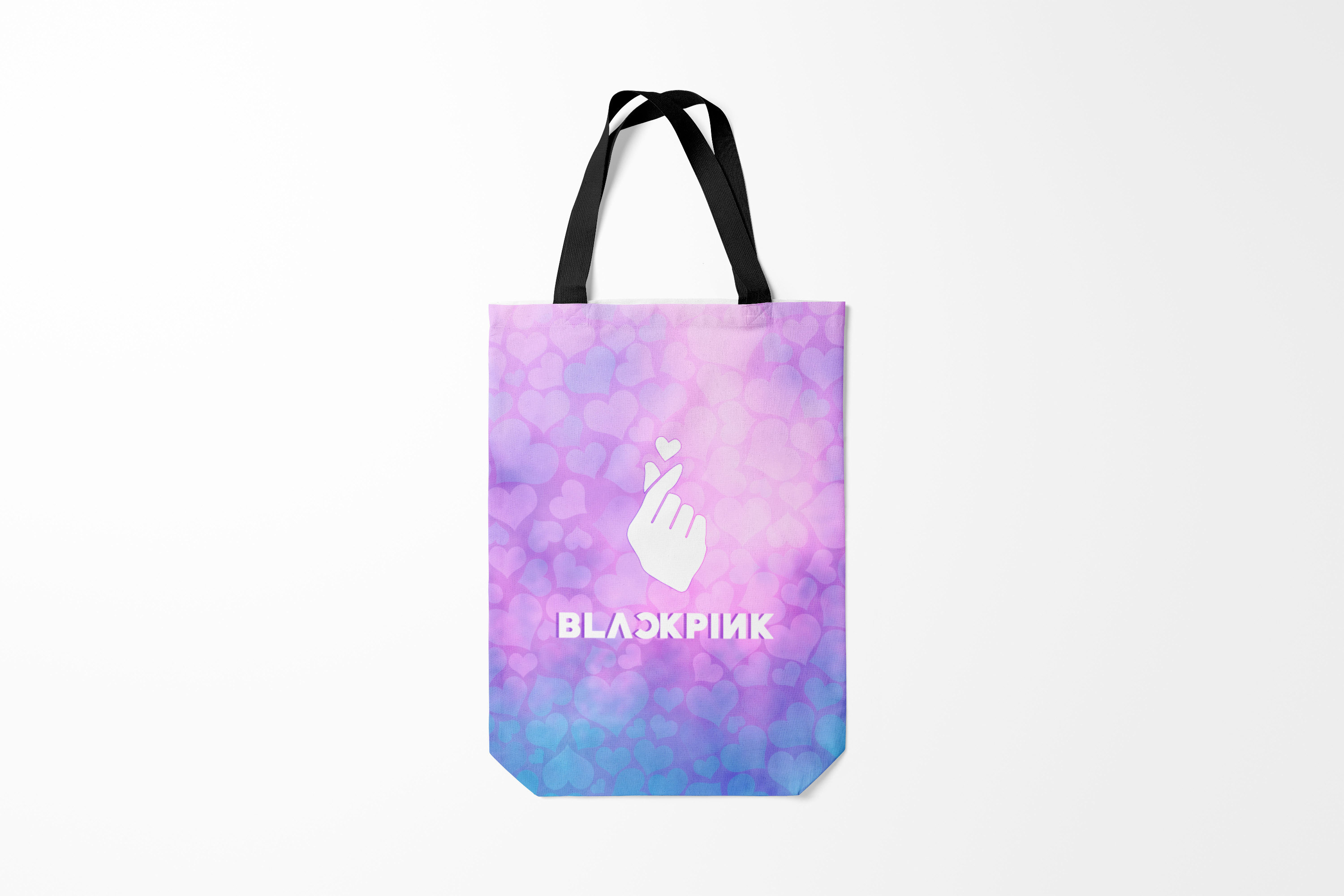 

Сумка шoппер унисекс Burnettie BLACKPINK, фиолетовый, BLACKPINK