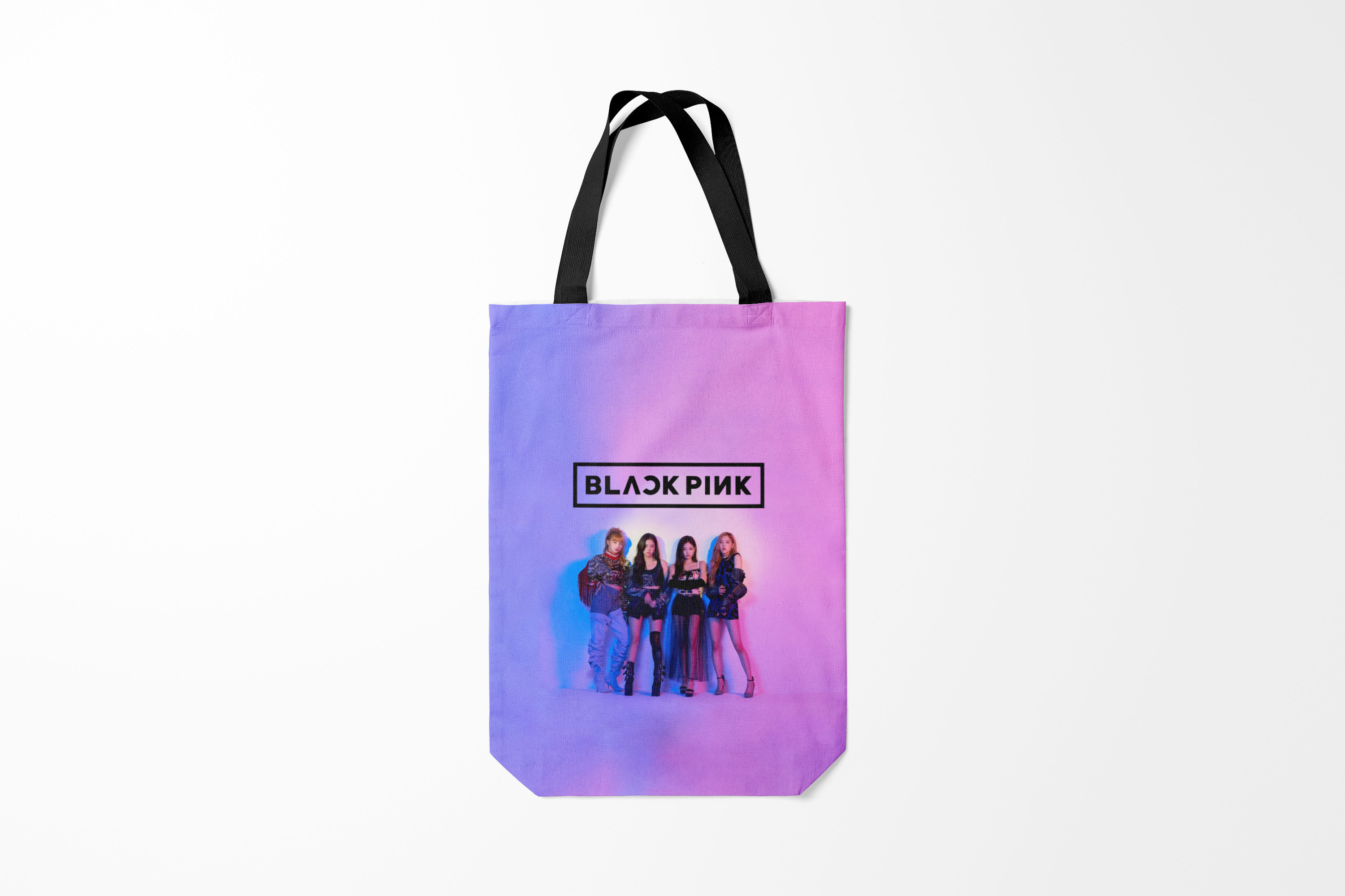 

Сумка шoппер унисекс Burnettie BLACKPINK, розовый, BLACKPINK