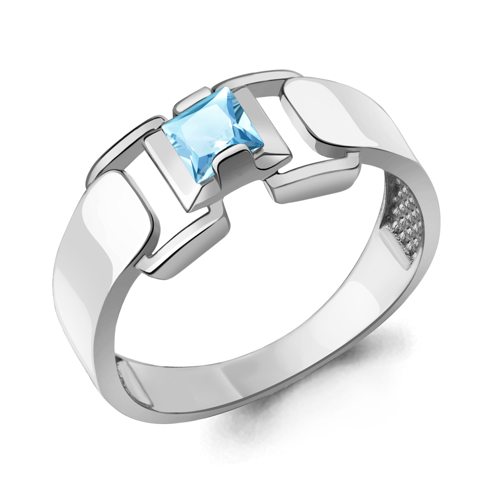 

Кольцо из серебра р. 17 AQUAMARINE 6975402_925_р, 6975402_925_р