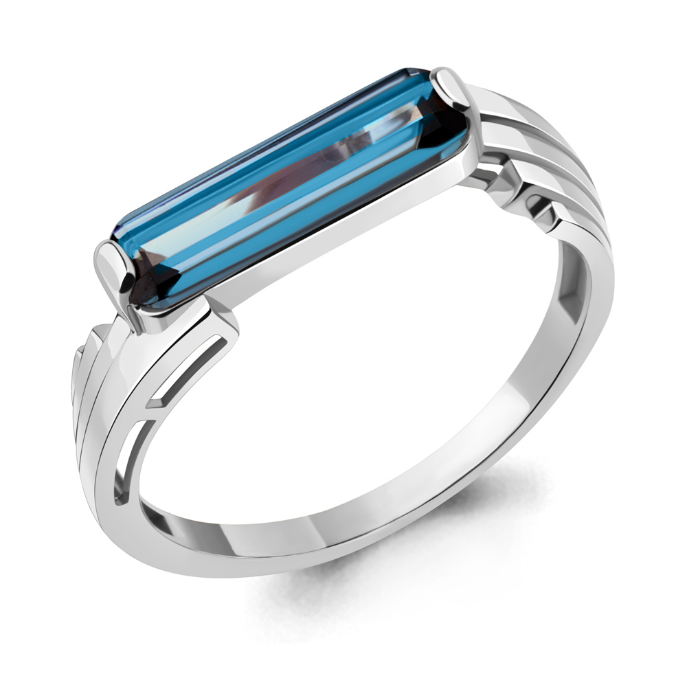 

Кольцо из серебра р.  AQUAMARINE 6976193_925_р, 6976193_925_р