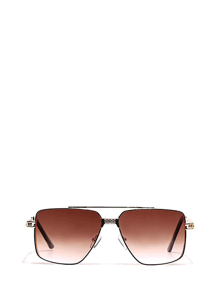 Солнцезащитные очки унисекс Vitacci EV22038 коричневые