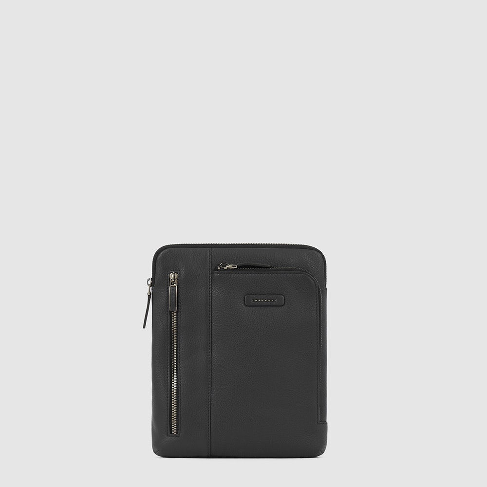 Сумка планшет мужская Piquadro Borsello grande in pelle porta iPad, черный