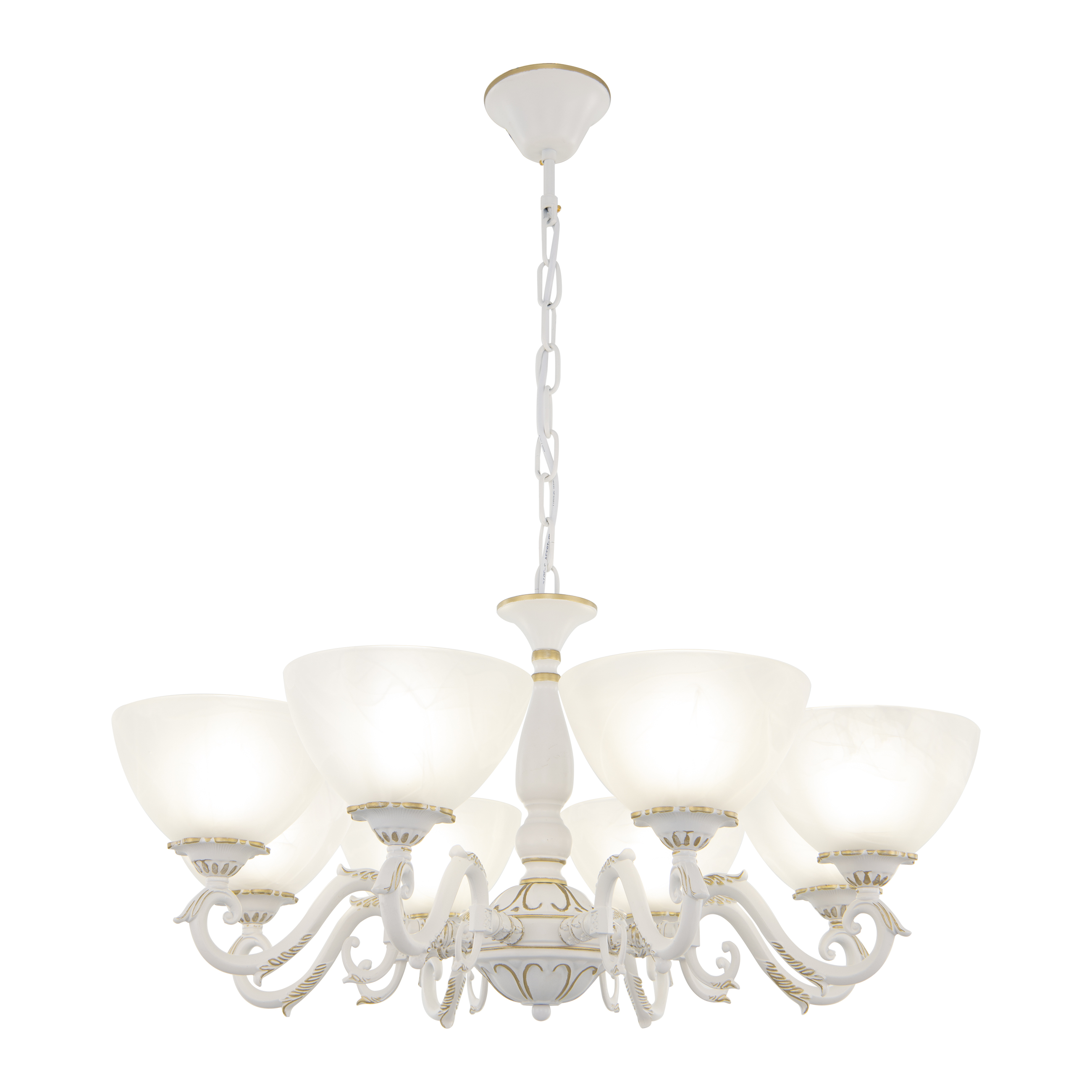 

Люстра подвесная Arte Perfetto Luce 3334.9261.8.WT.G 8хE27х40W, 3334.9261.8.WT.G
