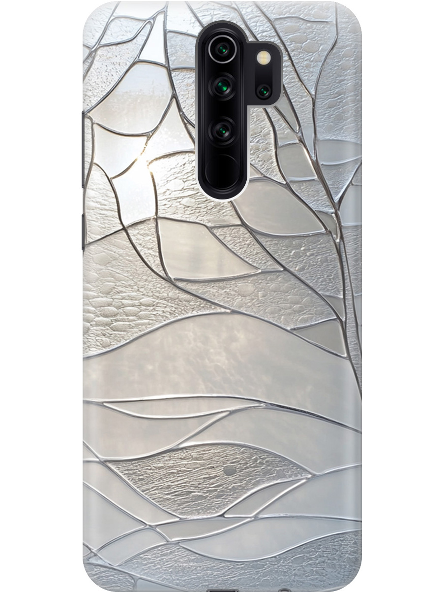 

Силиконовый чехол на Xiaomi Redmi Note 8 Pro с принтом "Зимние деревья", Прозрачный;серый, 721936341